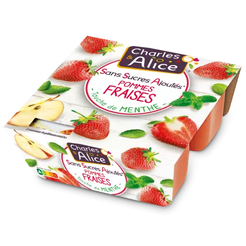 fraises menthe